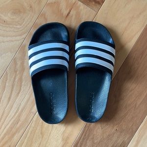 Adidas Adilette Slides - Black - women’s US size 7